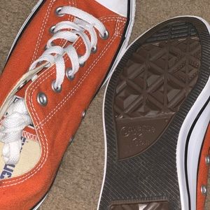 Orange converse